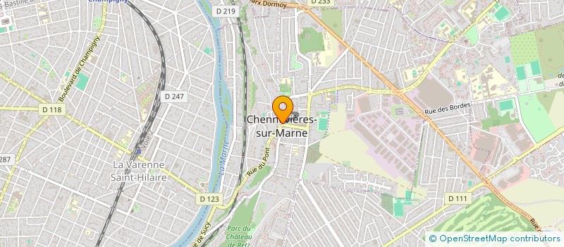 localisation de l'entreprise FIDIMMO  CHENNEVIERES-SUR-MARNE