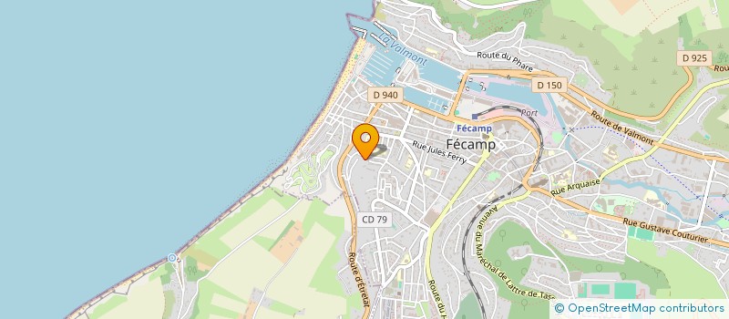 localisation de l'entreprise FIDINVEST HOLDING à FECAMP