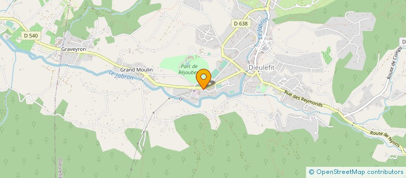 localisation de l'entreprise FIDIS à DIEULEFIT
