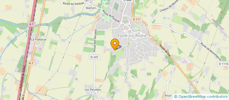 localisation de l'entreprise FIDIS  ETOILE-SUR-RHONE