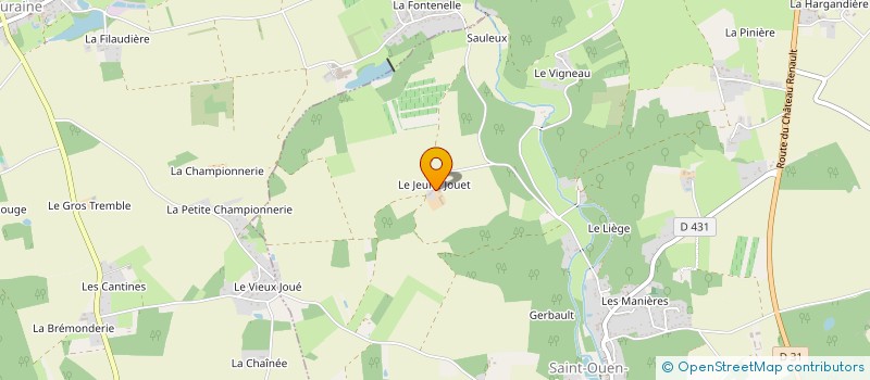 localisation de l'entreprise FIDJ  SAINT-OUEN-LES-VIGNES