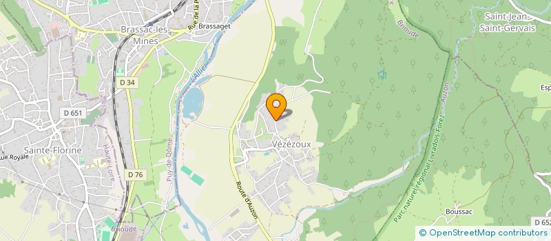 localisation de l'entreprise FIDJ IMMO  VEZEZOUX