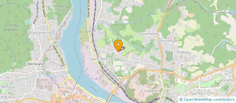 localisation de l'entreprise FIDJI à BAYONNE