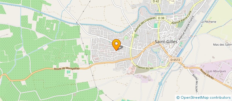 localisation de l'entreprise FIDJI  SAINT-GILLES