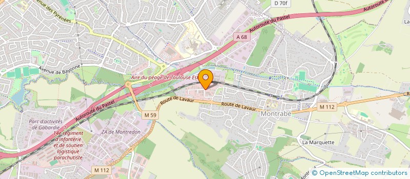 localisation de l'entreprise FIDJI  MONTRABE