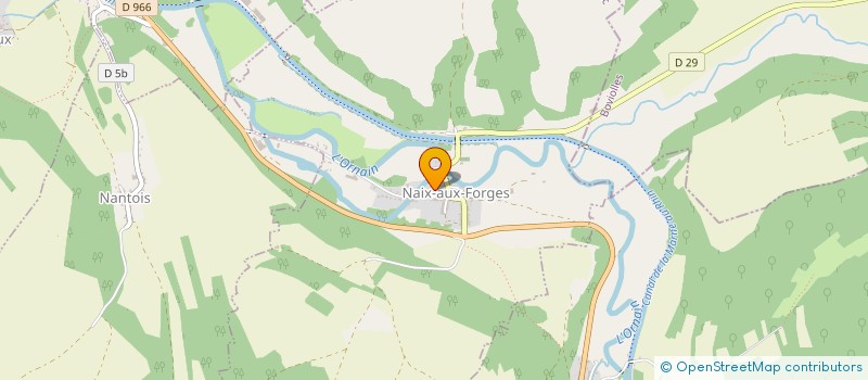 localisation de l'entreprise FIDJI  NAIX-AUX-FORGES