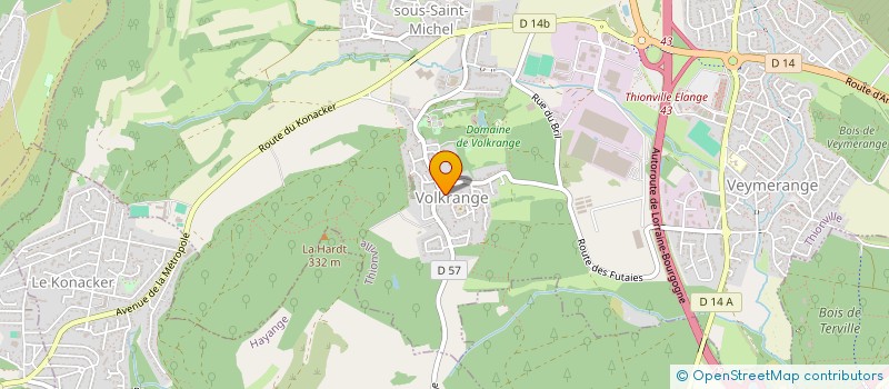 localisation de l'entreprise FIDJI à THIONVILLE