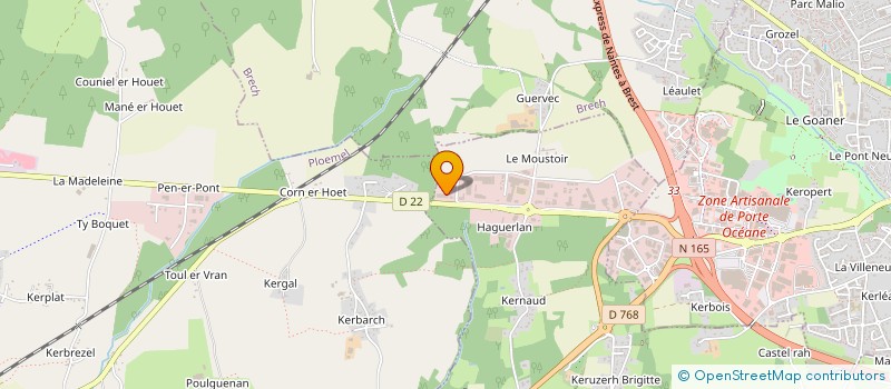 localisation de l'entreprise FIDJI  CRACH