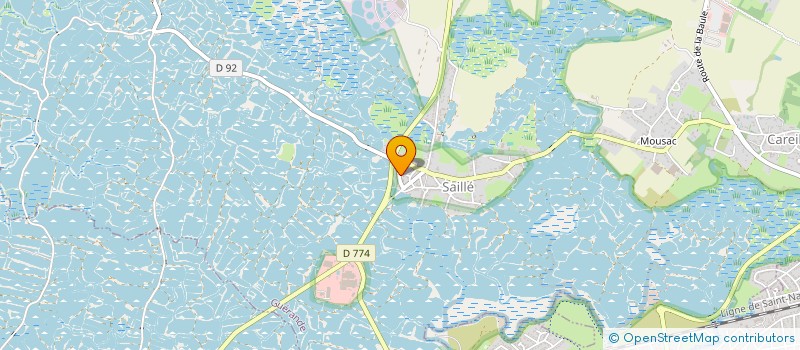 localisation de l'entreprise FIDJI  GUERANDE