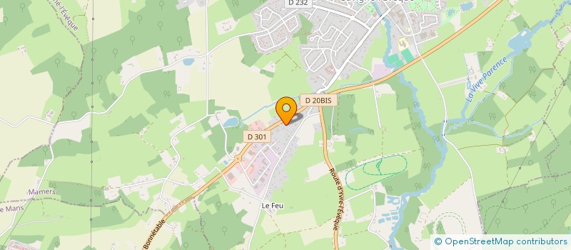 localisation de l'entreprise FIDJI INVESTISSEMENTS à LE MANS