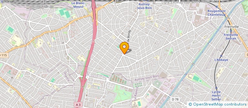 localisation de l'entreprise FIDJY à AULNAY-SOUS-BOIS