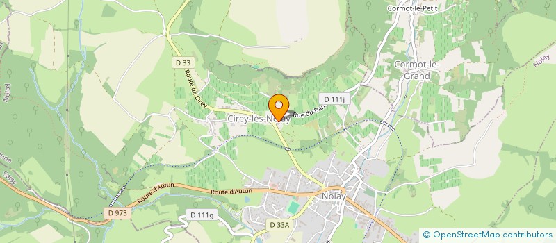 localisation de l'entreprise FIDL  NOLAY