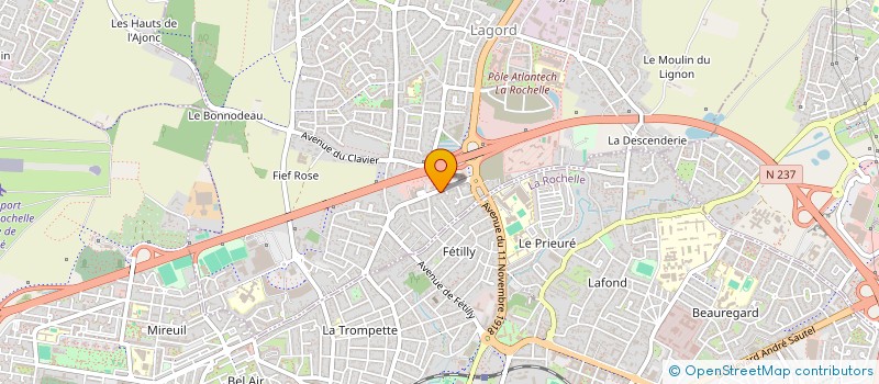 localisation de l'entreprise FIDMA  LAGORD