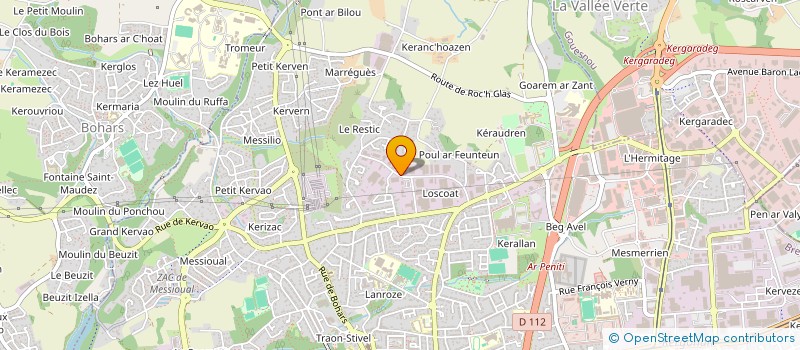 localisation de l'entreprise FIDO à BREST