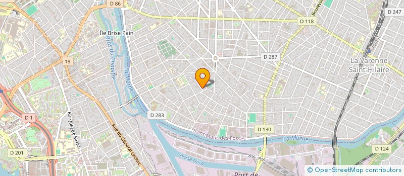 localisation de l'entreprise FIDOJERCO à SAINT-MAUR-DES-FOSSES