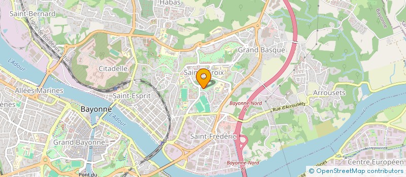 localisation de l'entreprise FIDS FORMATION à BAYONNE