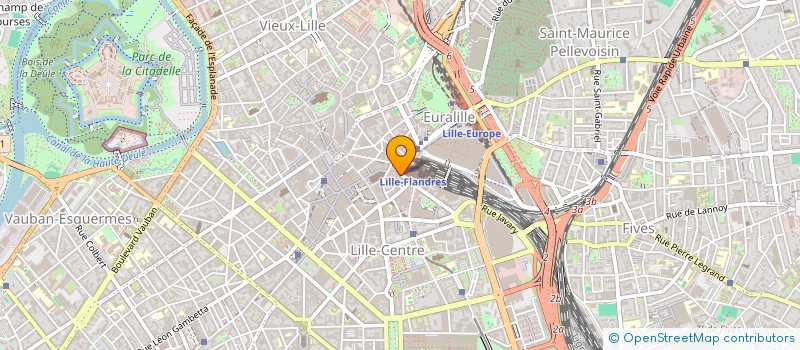 localisation de l'entreprise FIDU 19 à LILLE