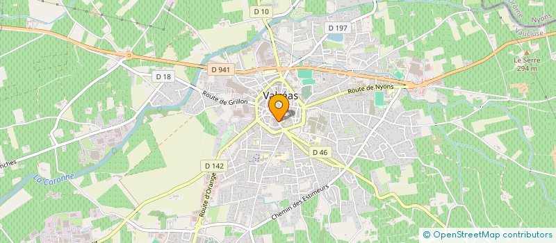 localisation de l'entreprise FIDU GEST 84 à VALREAS