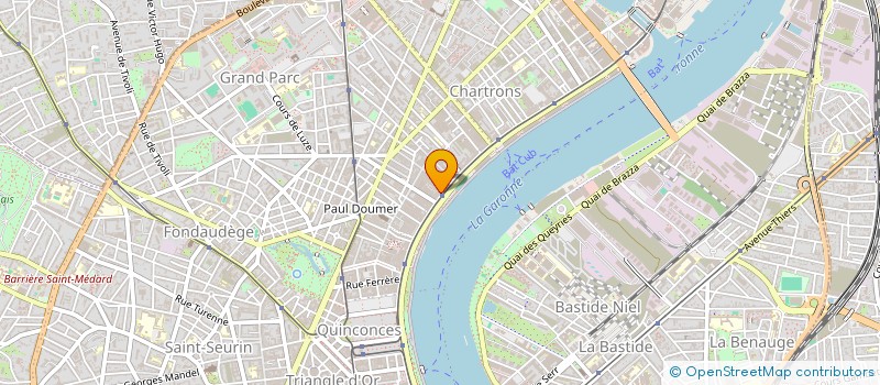 localisation de l'entreprise FIDU TOULOUSE MINIMES  BORDEAUX