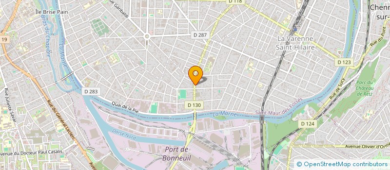 localisation de l'entreprise FIDUC  EXPERT COMPT  ANALYSE CONS IDF à SAINT-MAUR-DES-FOSSES