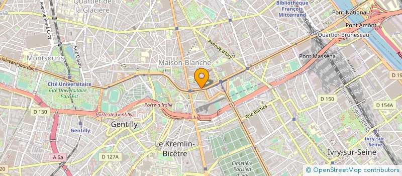 localisation de l'entreprise FIDUC EXPERT REVISION COMPT COMMIS COMPT  PARIS