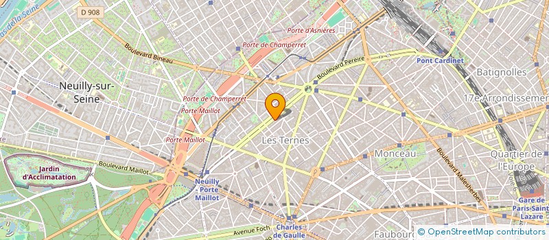 localisation de l'entreprise FIDUC GENER REVIS ORGAN COMPT  PARIS