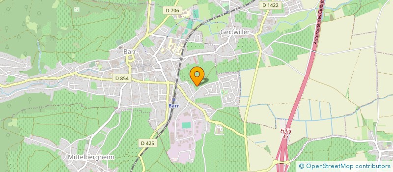 localisation de l'entreprise FIDUCI'ER  BARR