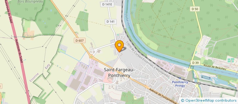 localisation de l'entreprise FIDUCIA ASSURANCES & PATRIMOINE à SAINT-FARGEAU-PONTHIERRY
