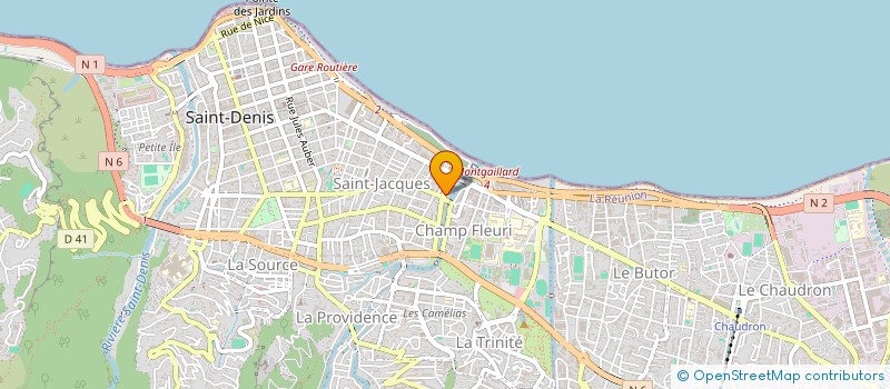 localisation de l'entreprise FIDUCIA CONSEIL EXPERTISE OCEAN INDIEN  SAINT-DENIS