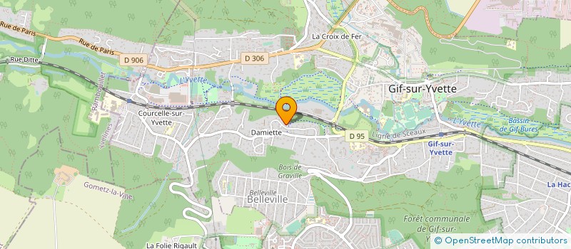 localisation de l'entreprise FIDUCIA DB CONSULTING à GIF-SUR-YVETTE