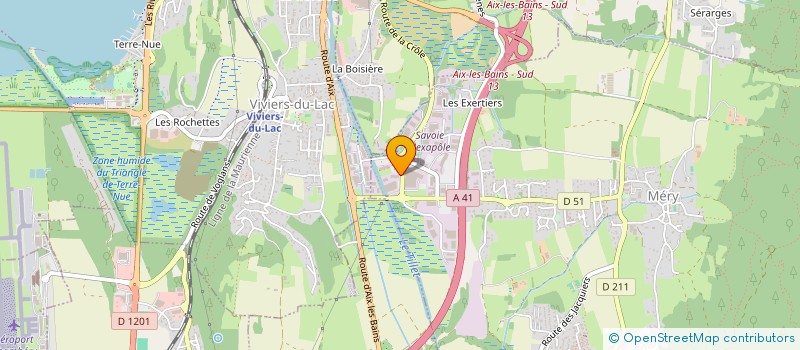 localisation de l'entreprise FIDUCIAIE FRANCO-SUISSE  MERY