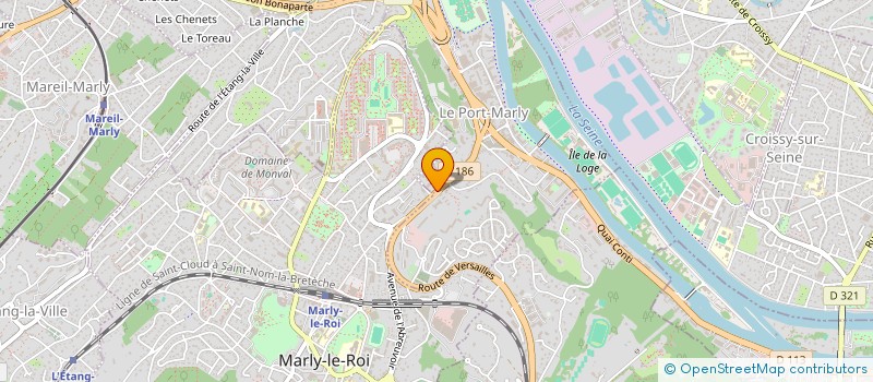 localisation de l'entreprise FIDUCIAIR GEN PARIS ILE FRANCE  LE PORT-MARLY