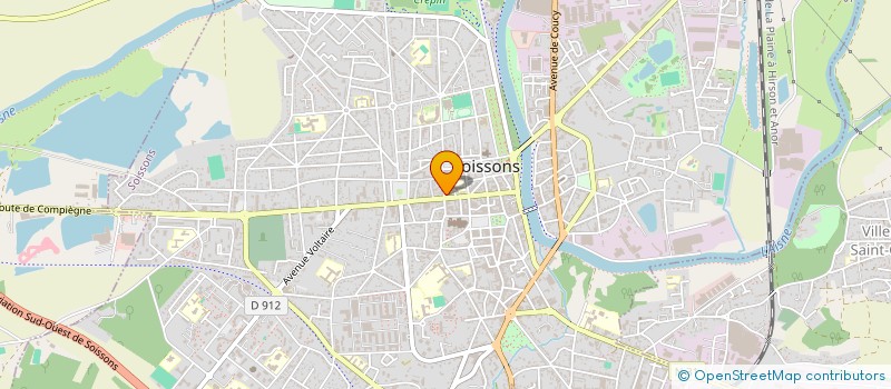localisation de l'entreprise FIDUCIAIRE AGRICOLE DE SOISSONS à SOISSONS