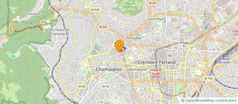 localisation de l'entreprise FIDUCIAIRE BGL à CHAMALIERES