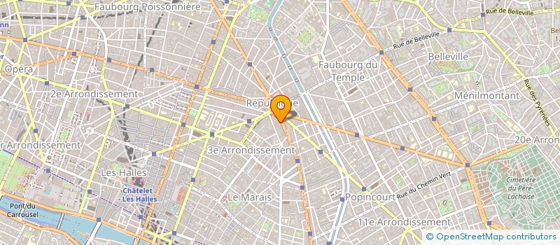 localisation de l'entreprise FIDUCIAIRE COMPTABLE M SCHULIE à PARIS