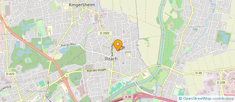 localisation de l'entreprise FIDUCIAIRE DE CONSEILS D'ILLZACH  ILLZACH