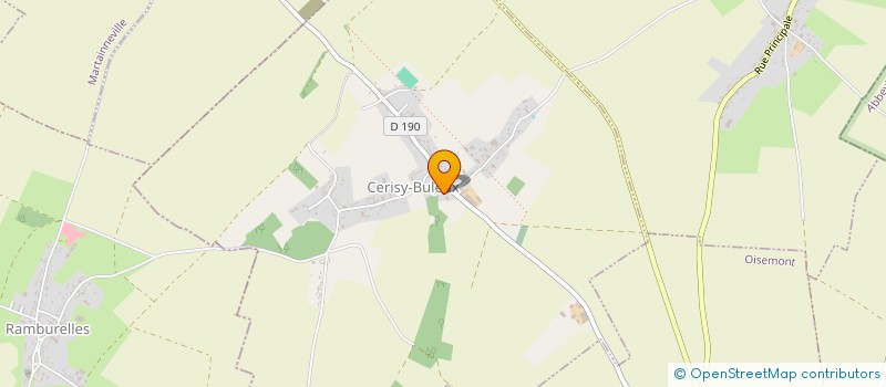 localisation de l'entreprise FIDUCIAIRE DE L'AUTHIE  CERISY-BULEUX