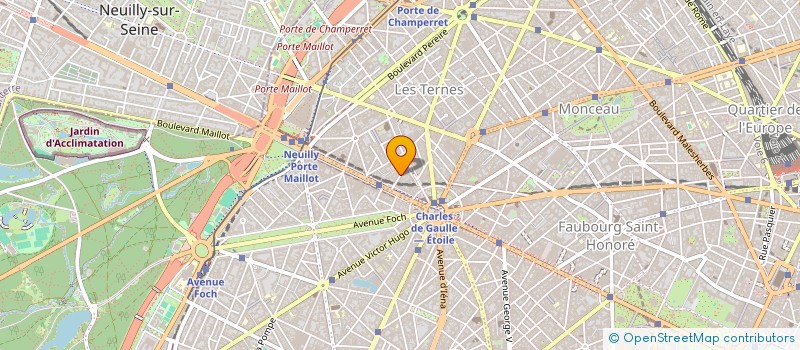 localisation de l'entreprise FIDUCIAIRE DE L ETOILE  PARIS