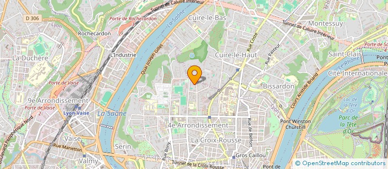 localisation de l'entreprise FIDUCIAIRE DE LA CROIX ROUSSE à LYON