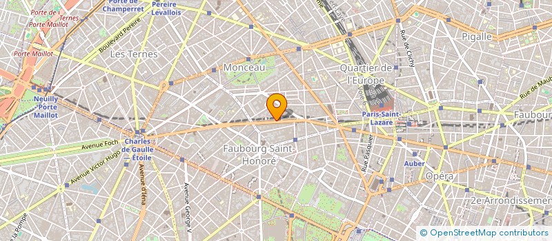 localisation de l'entreprise FIDUCIAIRE DE LA MUETTE  PARIS 08