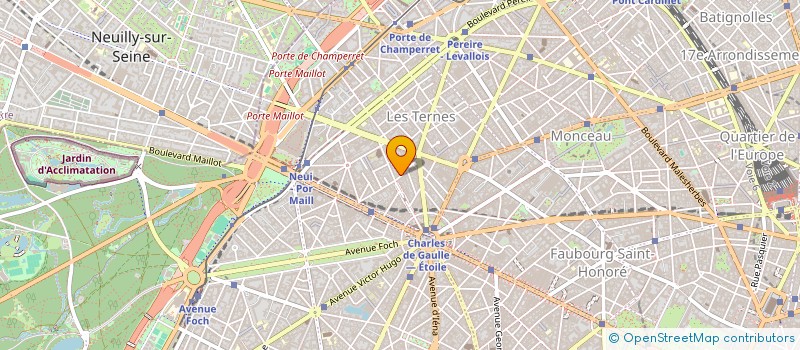 localisation de l'entreprise FIDUCIAIRE DES HAUTS DE SEINE  PARIS