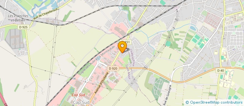 localisation de l'entreprise FIDUCIAIRE DU BERRY à SAINT-MAUR