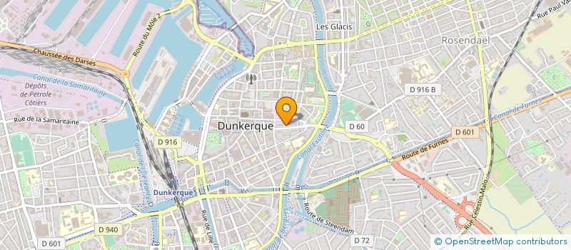 localisation de l'entreprise FIDUCIAIRE DU LITTORAL à DUNKERQUE