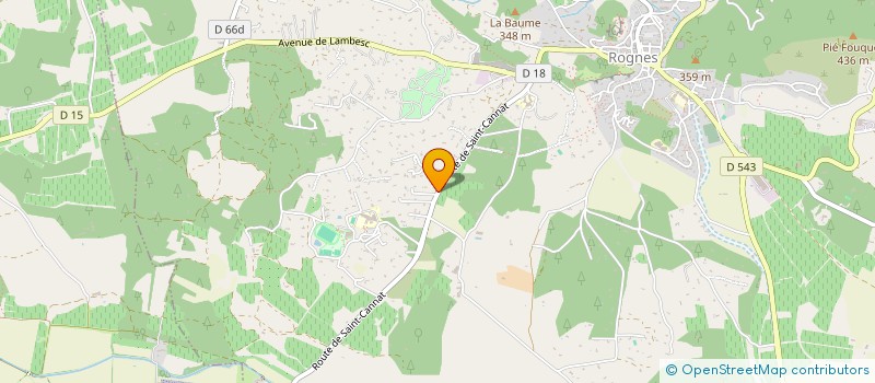 localisation de l'entreprise FIDUCIAIRE DU PAYS D'AIX SARL  ROGNES