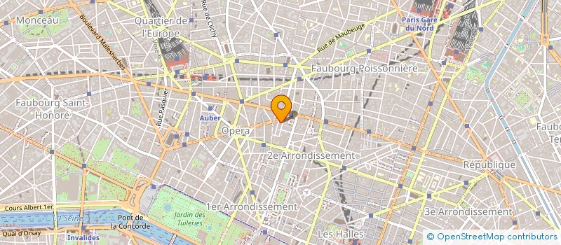 localisation de l'entreprise FIDUCIAIRE EUROPEENNE ET INTERNATIONALE à PARIS