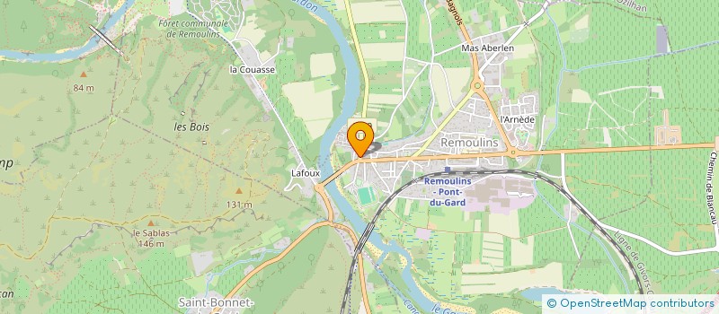 localisation de l'entreprise FIDUCIAIRE EXPERTISE COMPTA LIBERALE SUD  REMOULINS