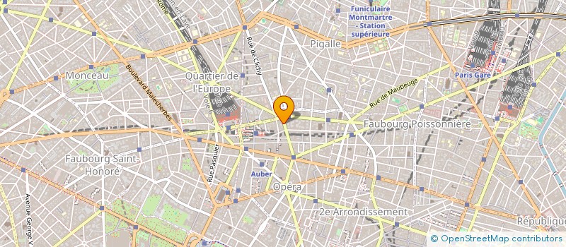 localisation de l'entreprise FIDUCIAIRE EXPERTISE COMPTABLE GESTION  PARIS
