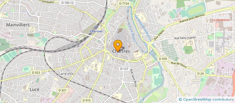 localisation de l'entreprise FIDUCIAIRE EXPERTISE REVISION COMPTABLE à CHARTRES