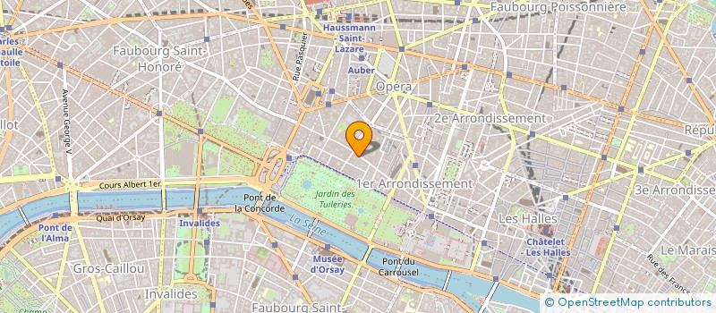 localisation de l'entreprise FIDUCIAIRE EXPERTISE REVISION COMPTABLE à PARIS