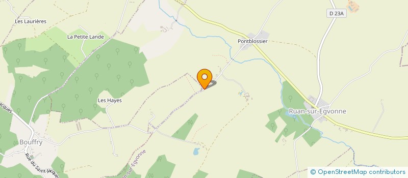 localisation de l'entreprise FIDUCIAIRE F.C.P. SAS  RUAN-SUR-EGVONNE
